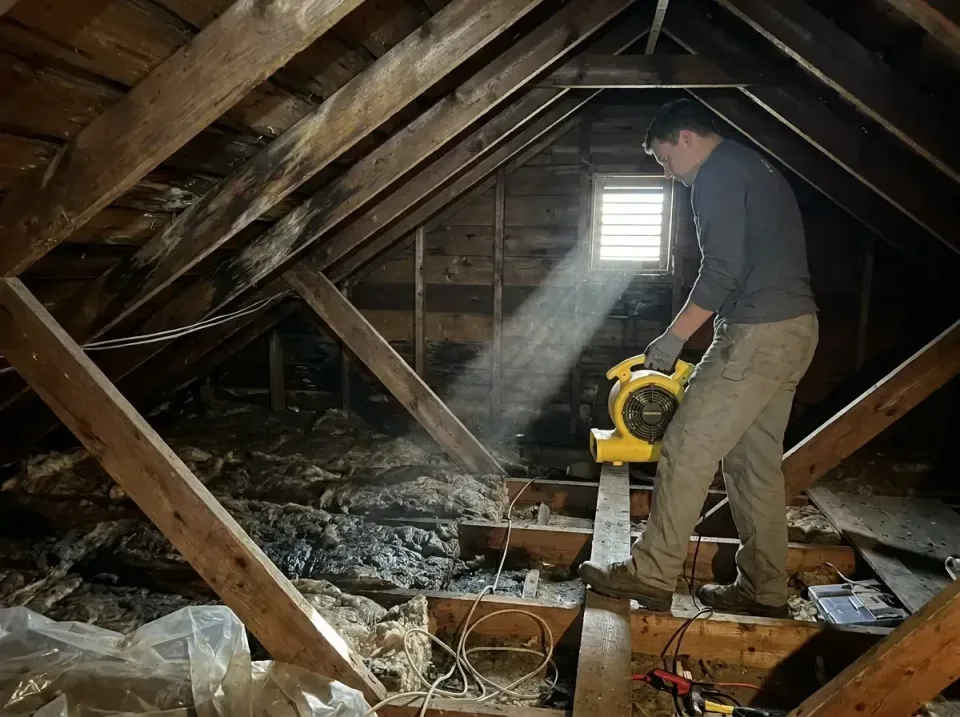 attic-water-damage-drying-proc-007 — frequently asked questions, Emergency Water Extraction & 24/7 Flood Response in Quanah,…